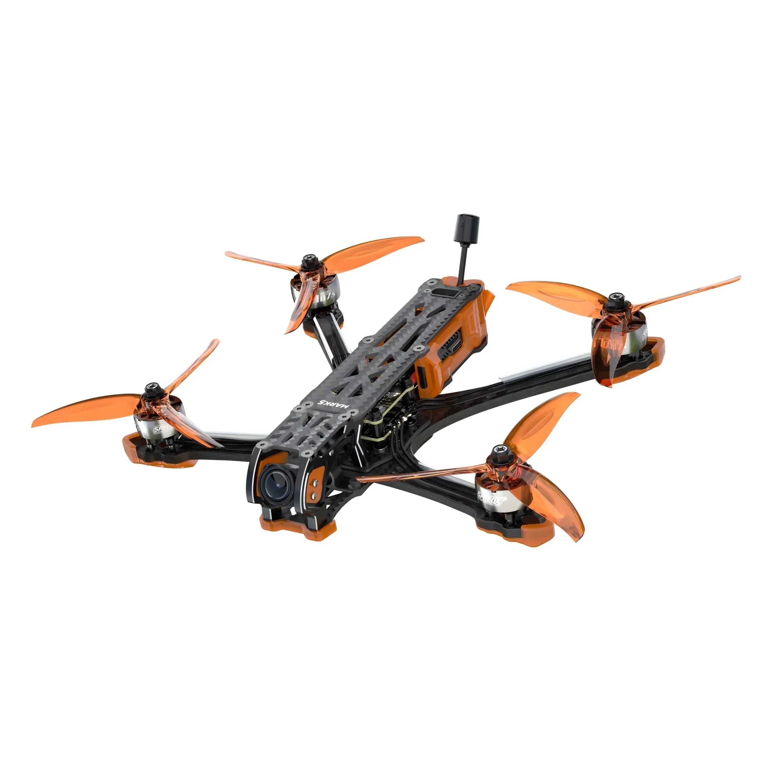 GEPRC Mark5 O3 HD 5-Inch FPV Drone 6S TBS Nano Orange Orange 6S TBS Nano Tidesmit