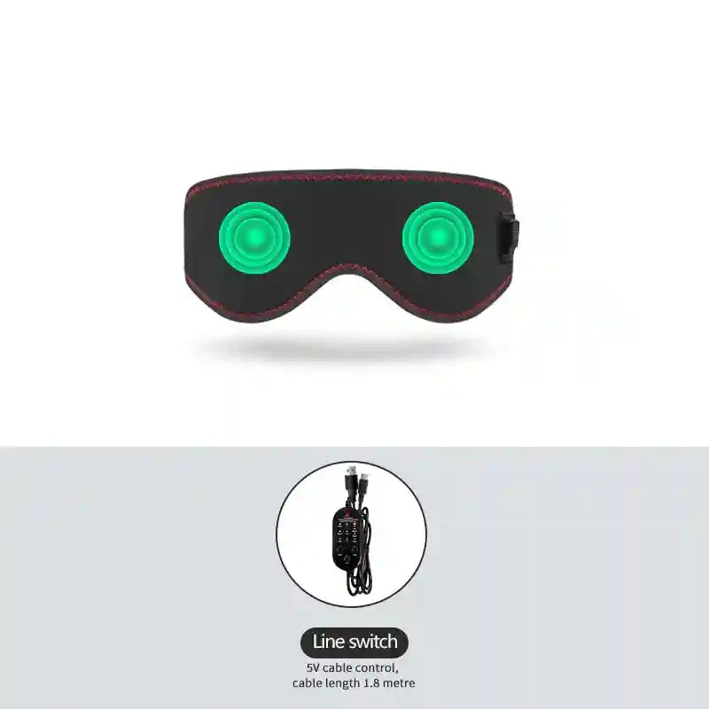 Heated Eye Massager for Dry Eyes Relief – USB Powered Wellness Device Massage Roller 5V-Massage Tidesmit