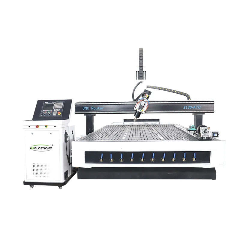 The four-axis side rotating CNC woodworking carving machine is suitable for hollow carving and relief carving with fixed fixture