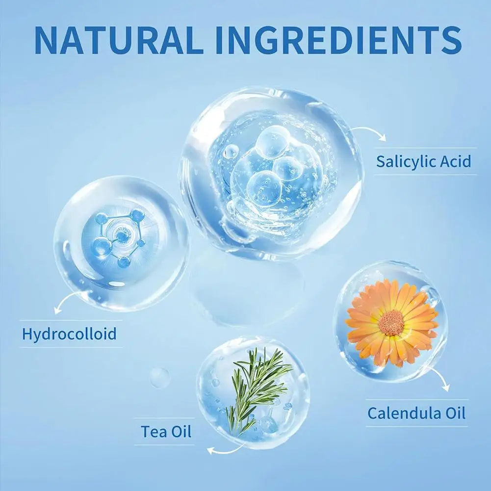 200/262/360pcs Salicylic Acid Acne Patches Mild Non-irritating Fade Black Acne Marks Facial Care Patches Acne Closure Removal
