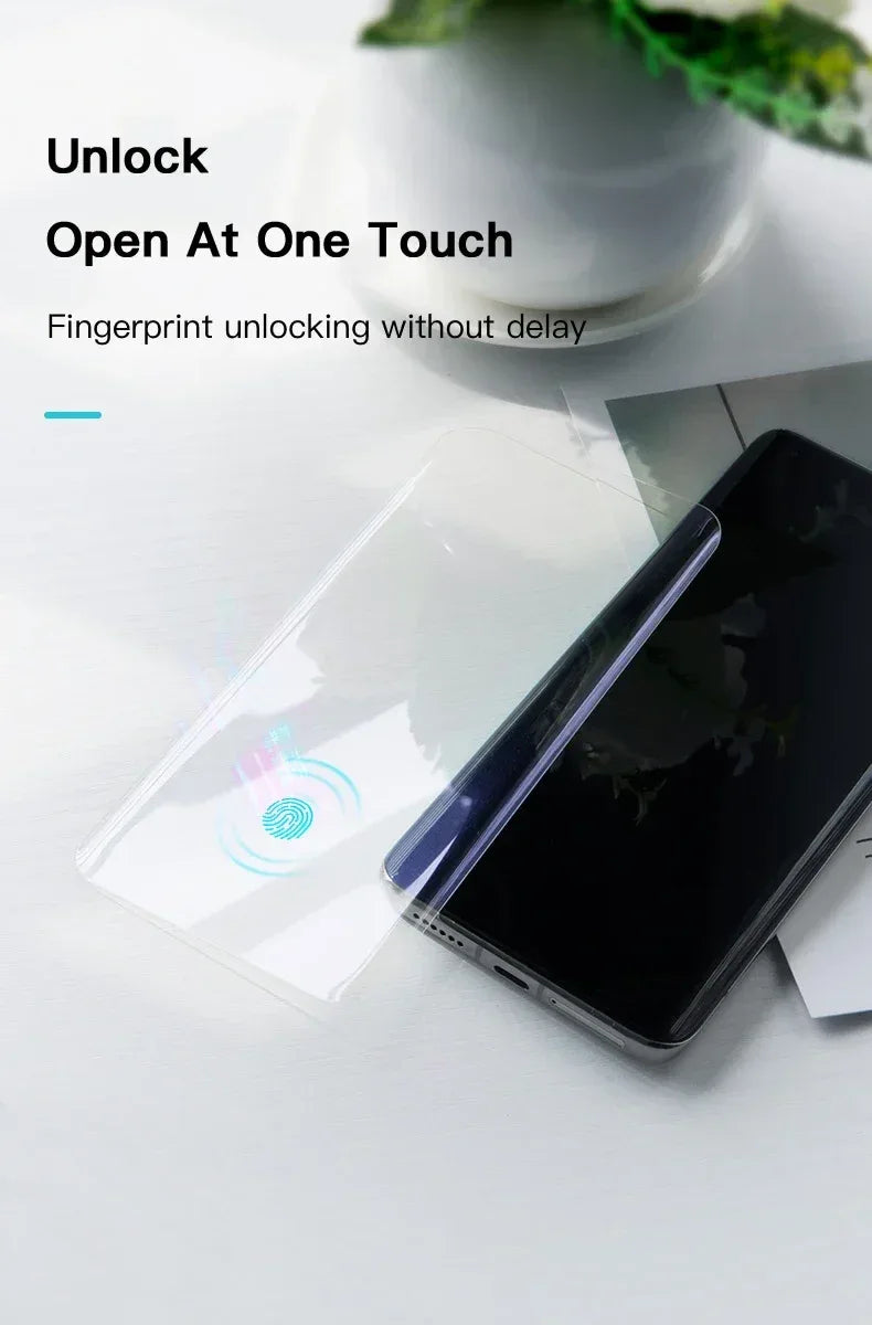 Vivo X200 Pro Tempered Glass Screen Protector - Case-Friendly HD UV Film Tidesmit