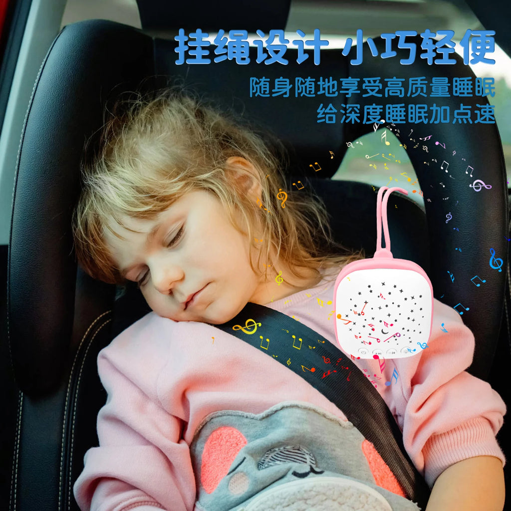 Sound Machine for Baby with Soothing Sounds Touch Warm Light Portable White Noise for Kids Adults for Sleeping Timer