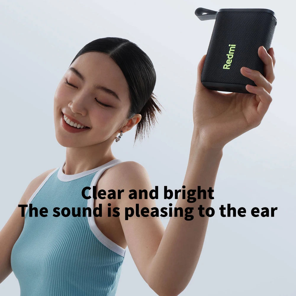 NEW Redmi Portable Bluetooth Speaker Outdoor IP67 Stereo Powerful Sound  Box BT5.3 RGB Dual Pairing TWS Connectivity Colorful