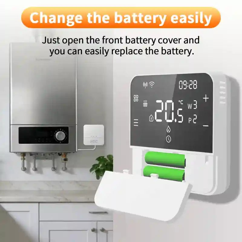Wireless OpenTherm Smart Thermostat - App-Controlled Room Controller Tidesmit