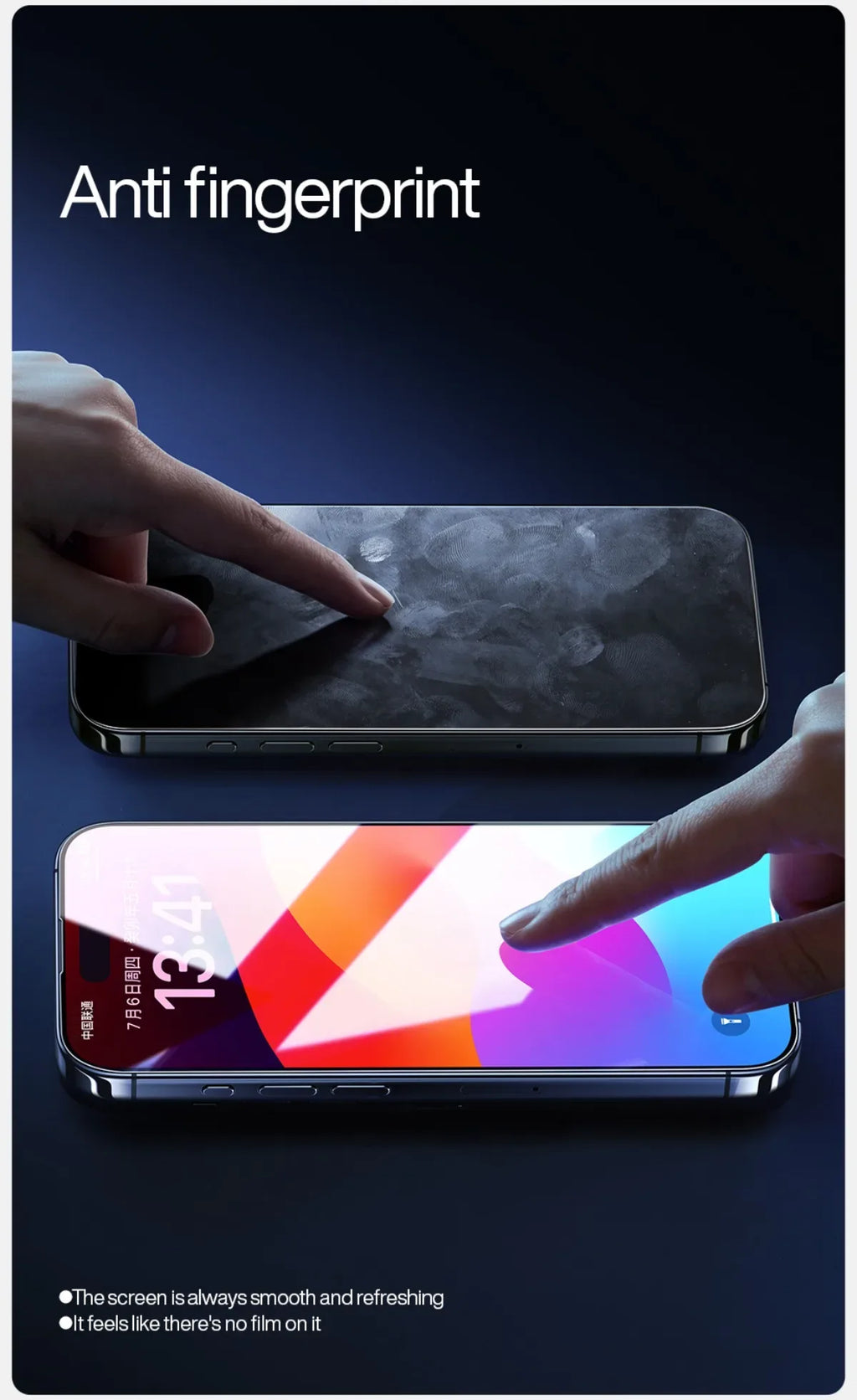 iPhone 17 Screen Protector, 9H Hardness Tempered Glass by Tidesmit Tidesmit