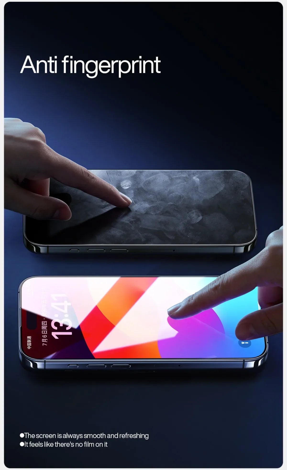 iPhone 17 Screen Protector, 9H Hardness Tempered Glass by Tidesmit Tidesmit