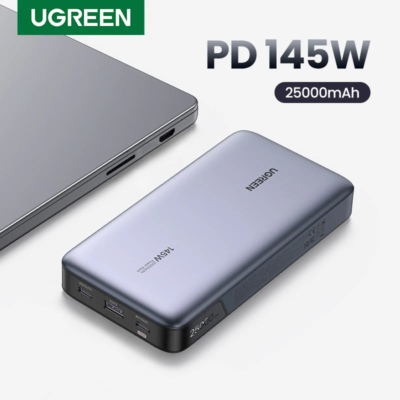 Tidesmit 145W Fast Charging Power Bank 25000mAh for MacBook Pro 25000mAh Tidesmit