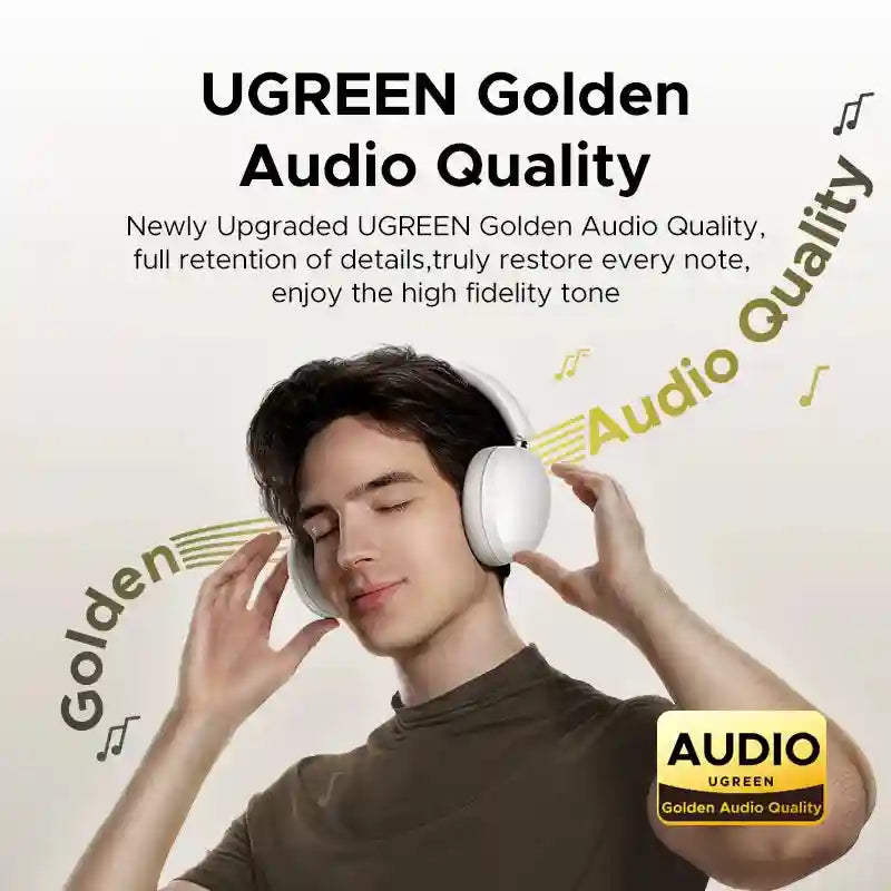 Wireless Headphones Over-Ear with 80-Hour Battery Life | Tidesmit Tidesmit