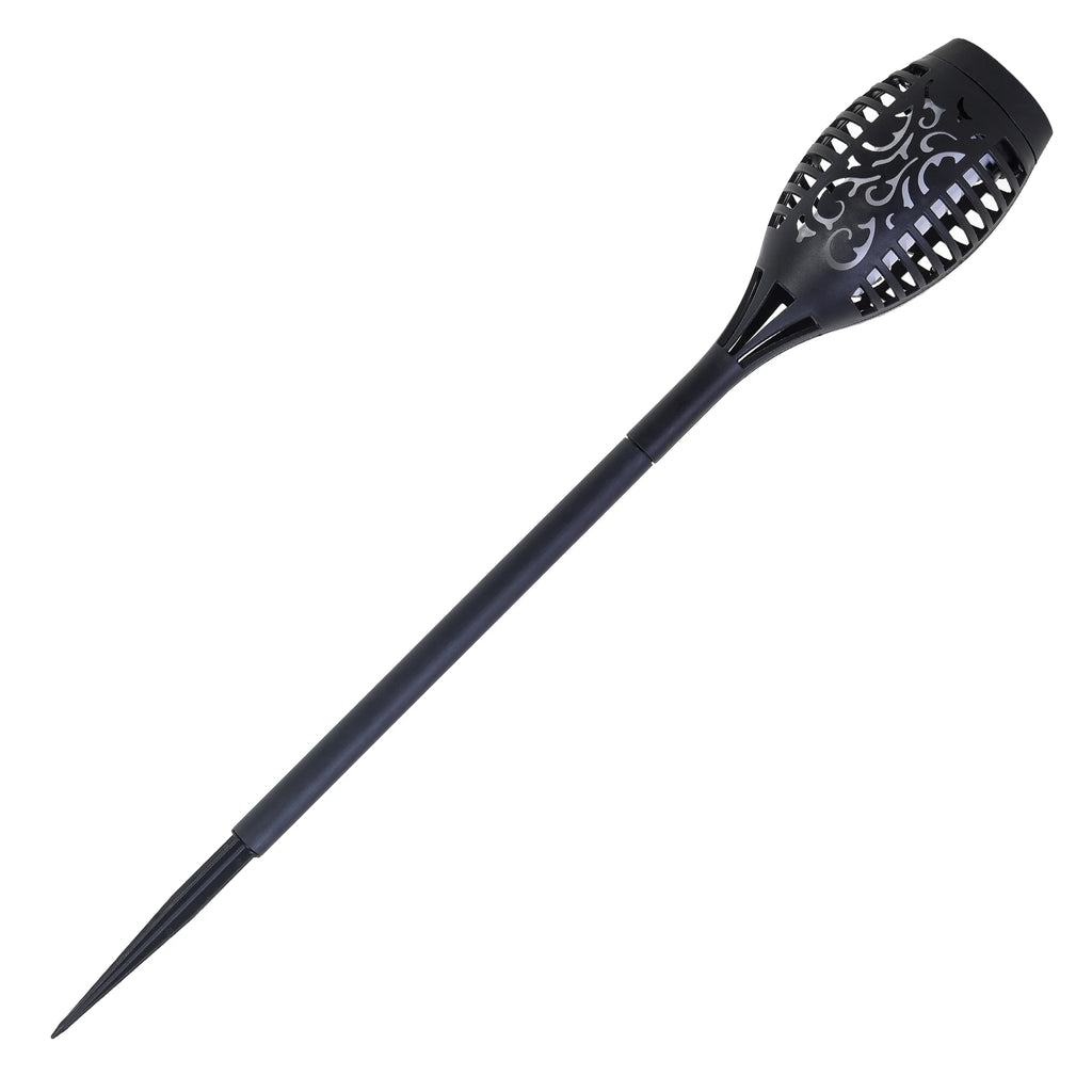 12LED Solar Flame Torch Lights Flickering Waterproof Garden Decoration Outdoor For Lawn Path Yard Patio Floor Lamps