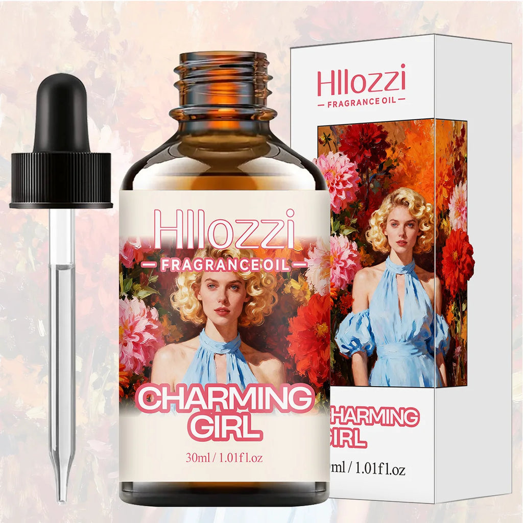 CHARMING GIRL FRAGRANCE OIL: For aromatherapy, diffusing, fargrance and candle Scented Candle.
