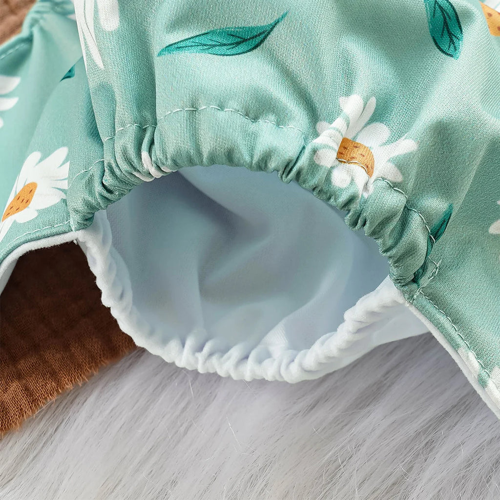 HappyFlute Fashion Style Hot Sale 3-15kg Baby Super Soft Suede Cloth Inner Fabric Reusable&Washable Eco-friendly Pockete Diaper
