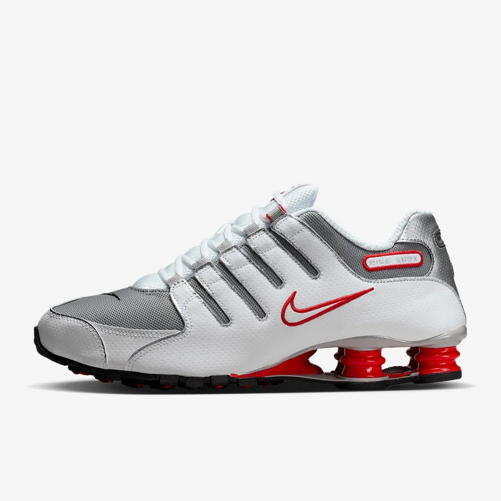 Nike Shox NZ 378341-104 Men Retro Running Sneakers Shox Column Cushion Shock Absorbing Non Slip Sports Shoes