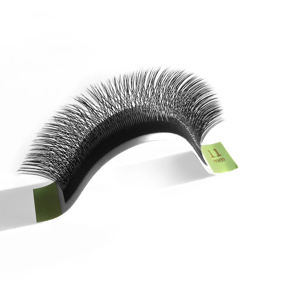 GLAMLASH L/LU/M W Shape Eyelash Extension 3D Premade Volume Fan Lashes W Style YY Lashes Faux Mink Volume Lashes Natural Eyelash False Eyelashes Tidesmit