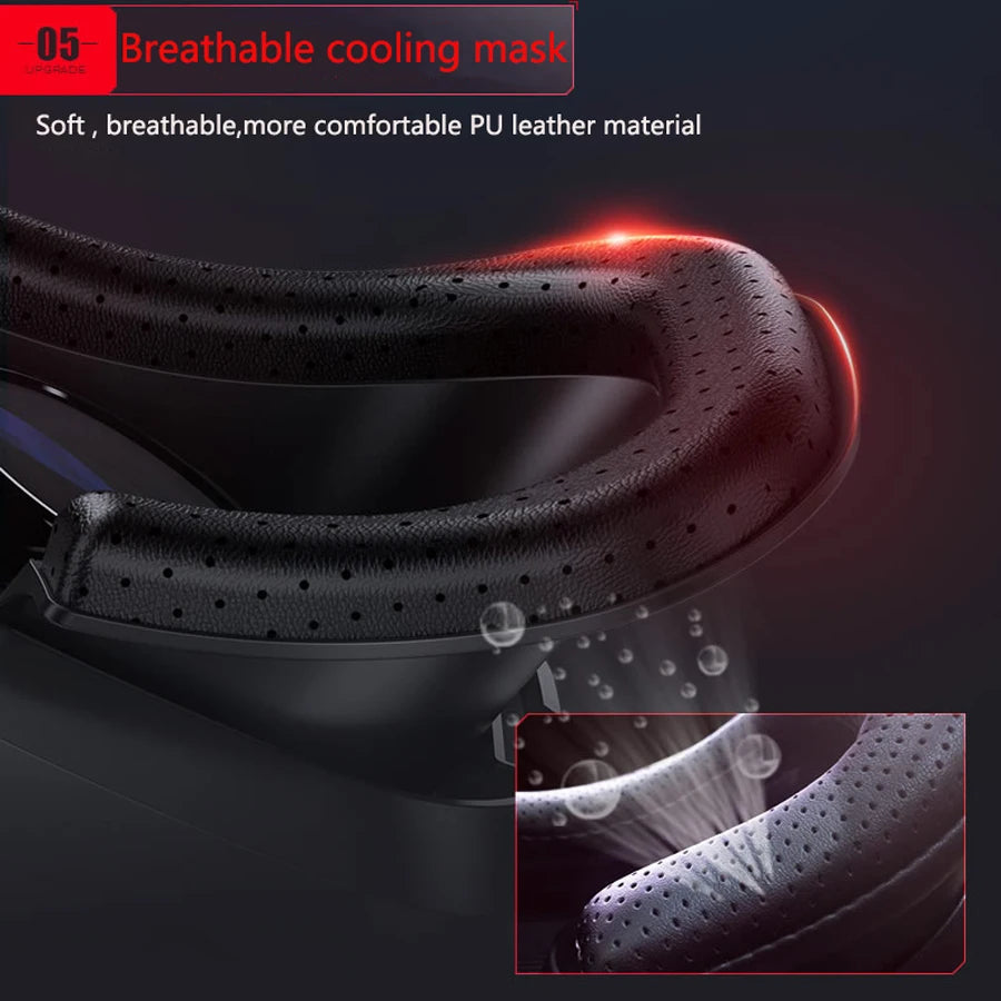 VR Headset for Smartphones - Immersive 3D Reality Glasses for Mobile Tidesmit