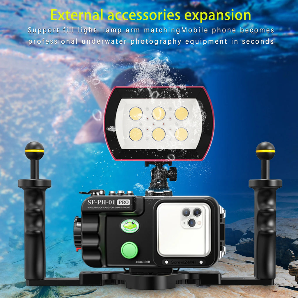 Universal Waterproof Phone Case - 40M Professional Diving Housing Tidesmit