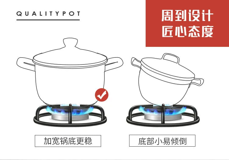 Stainless steel steamer pot with lid and side handles, single-to-double layout