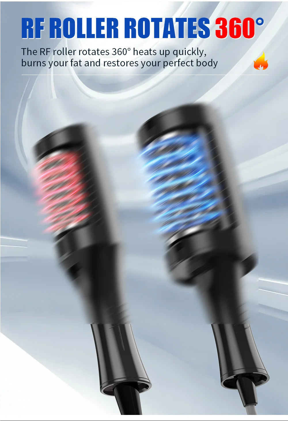 EMS Inner Ball Roller Massager for Targeted Body Sculpting and Muscle Relief Body Shaping Massage Equipment Tidesmit