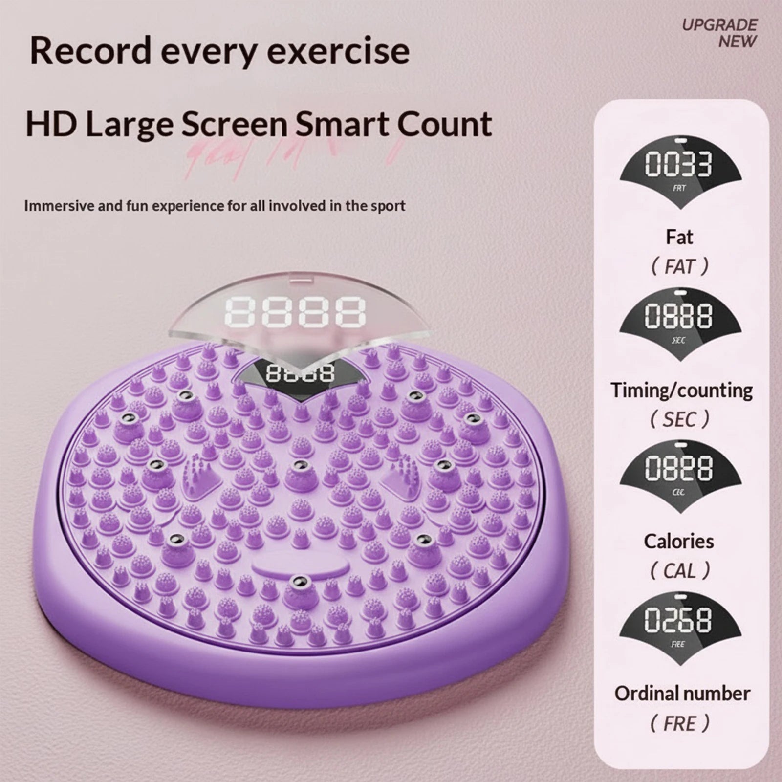Twister Balance Board with Magnetic Acupressure Mat | Tidesmit Body Shaping Massage Equipment Tidesmit
