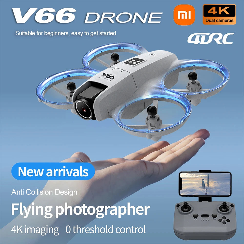 4K Camera Drone: Foldable Wide Angle WiFi Quadcopter for Beginners Tidesmit