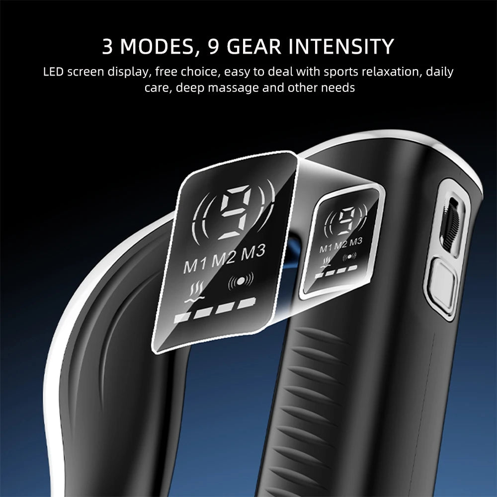 Electric Fascia Massage Tool with Heat Therapy - Tidesmit Recovery Blade Back Massage Instrument Tidesmit