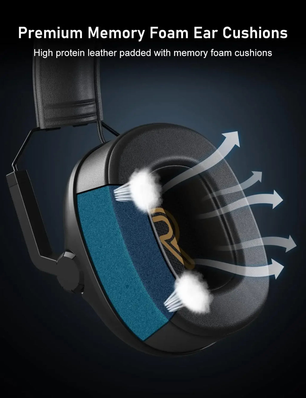 Wireless Gaming Headset for PC PS5 Xbox - Tidesmit 01 Black Tidesmit