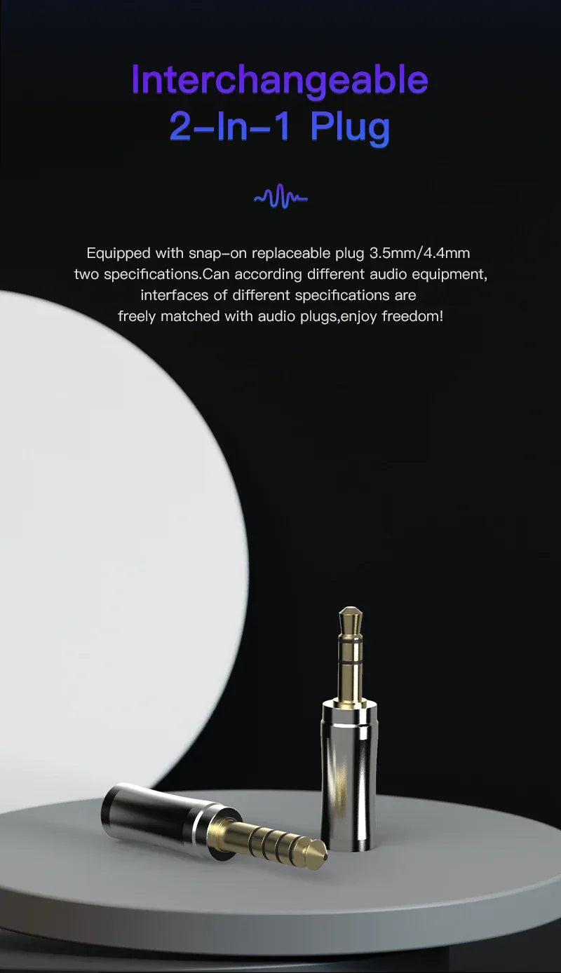 BGVP DMA Hybrid IEM Earphones | 1DD+2BA+2BCD Hi-Res Wired Audio | Tidesmit Tidesmit