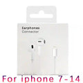 Wired Earphones for iPhone - Noise Isolating Buds by Tidesmit for iphone7-14 Tidesmit