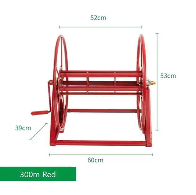 Agricultural Hose Reel / High Pressure Pesticide Sprayer Hose Winding Cart Garden Tools