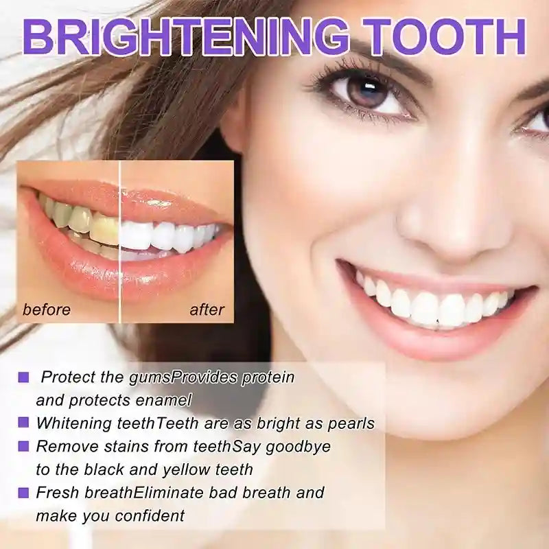 Tidesmit teeth whitening toothpaste for dental calculus removal and periodontitis prevention