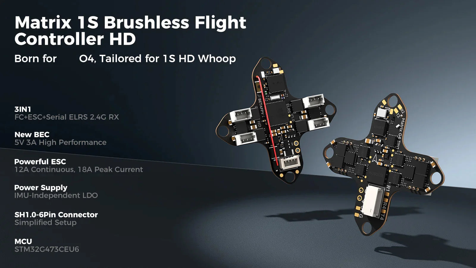 BETAFPV Meteor75 Pro O4 Brushless Whoop Drone - Compact 1S Performance Tidesmit