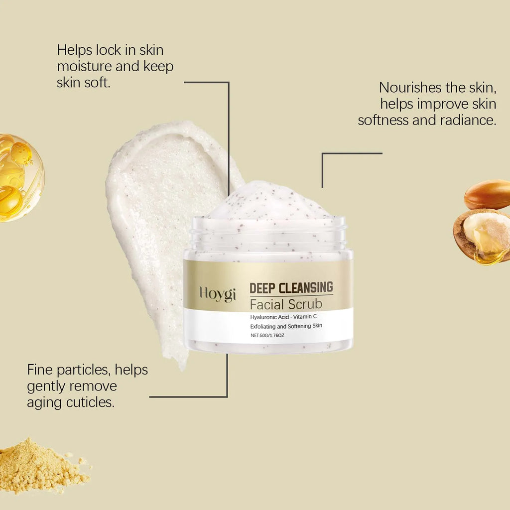 Facial Exfoliating Scrub for Deep Pore Cleansing | Tidesmit EU Scrubs Treatments Tidesmit