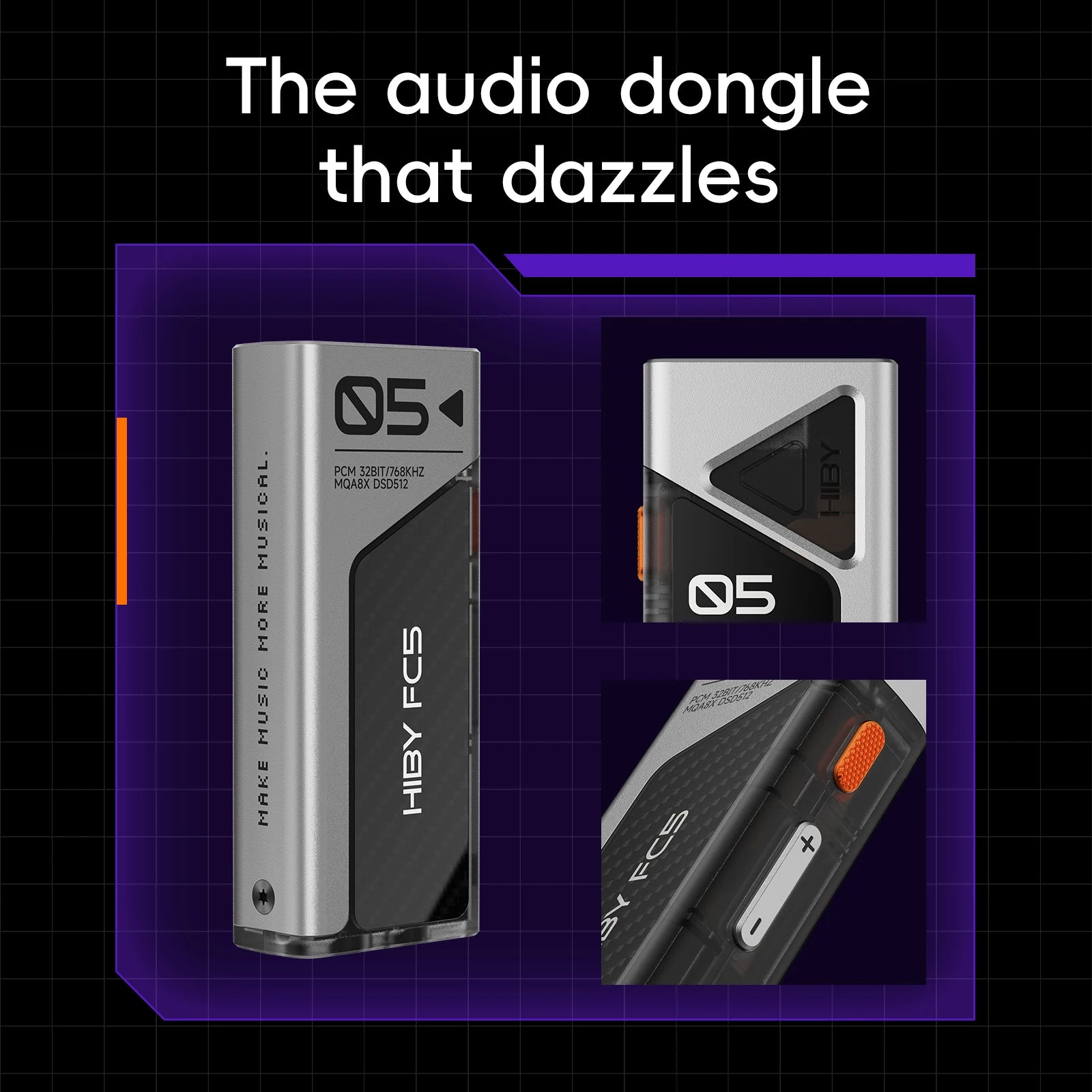 USB DAC Headphone Amp Dual CS43198 Decoder for High-Res Wireless Audio Tidesmit