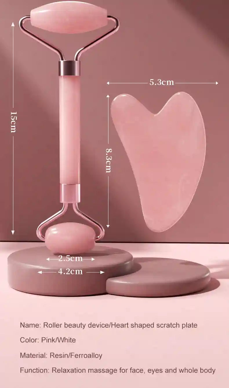 Facial Massage Roller for Skin Tightening - Resin Ergonomic Tool Eye Massage Instrument Tidesmit