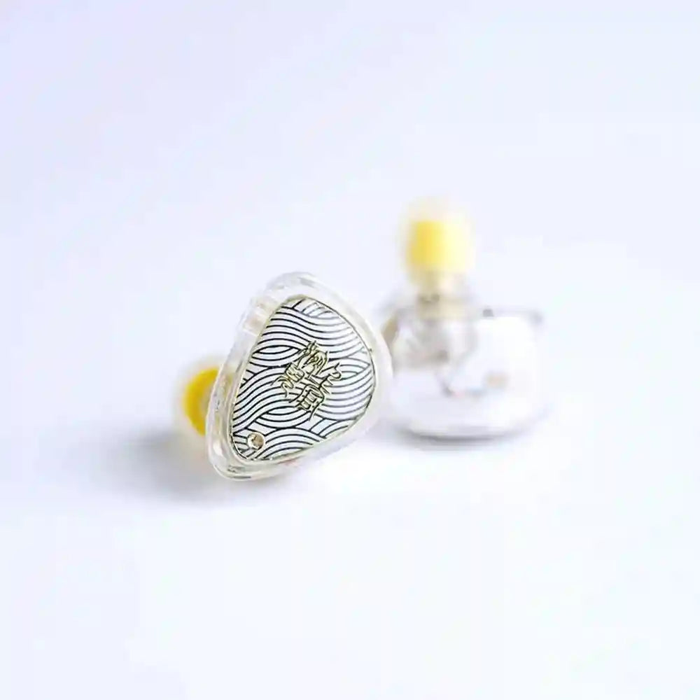 TangZu Waner S.G Hi-Fi Wired In-Ear Monitors - High Fidelity Audio White 4.4mm NOMIC China Mainland Tidesmit