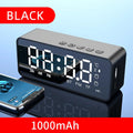 Wireless Bluetooth Speaker Alarm Clock Portable Radio FM Subwoofer Sound Box Music Mini Lamp Woofers Caixa De Som Coluna Bocina