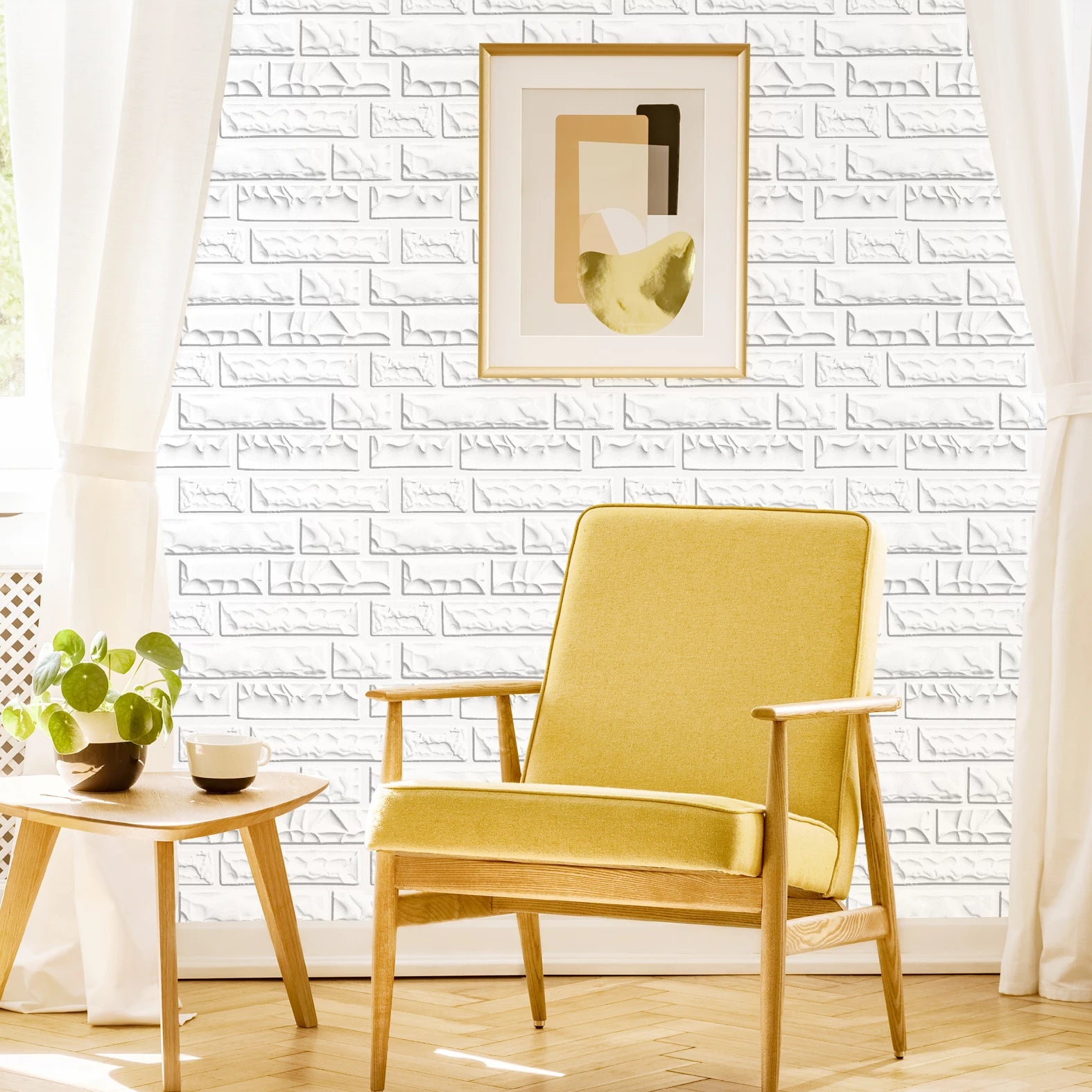 5/10Pcs Peel and Stick Tile Backsplash Thicker Design Marble Tiles 12"X12" Stick on Backsplash Self Adhesive Tiles for Any Room