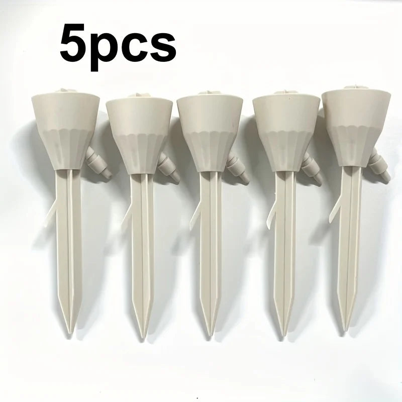 5PCS Home Automatic Watering Device, Adjustable Drip Irrigation Device, Plant Sprayer, Household Potted Gardening Supplies