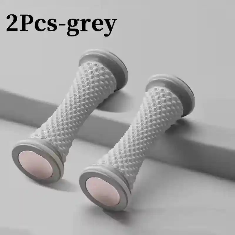 Foot Fascia Roller for Plantar Fasciitis – Durable Deep Tissue Massage Tool Massage Roller 2pcs Grey Tidesmit
