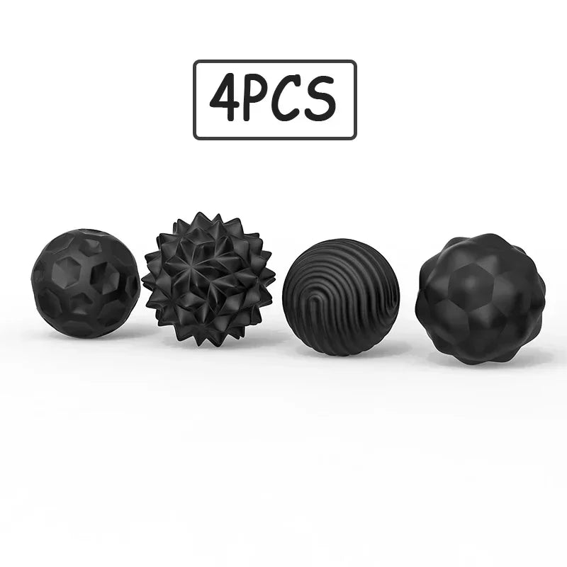 Magnetic Massage Balls for Hand Therapy - Portable Stress Relief Set Relaxation Treatment Tidesmit