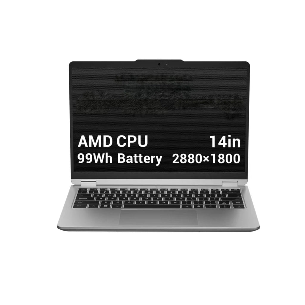 MECHREVO Forza 14X Pro 14" Laptop AMD Ryzen 7 H255 LPDDR5X 32GB RAM PCIe4 1TB SSD WiFi6 BT5.2 2.8K 120Hz Windows11 Computer