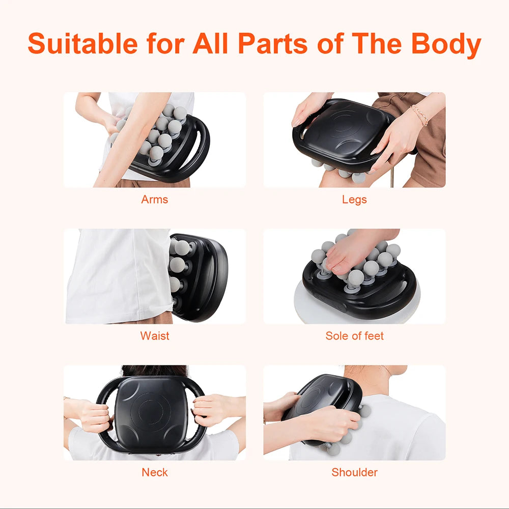 Deep Tissue Massage Gun - 16-Head Portable Electric Massager Body Shaping Massage Equipment Tidesmit