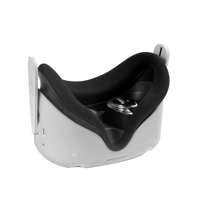 Oculus Quest 2 Silicone Cover Skin - Protective VR Headset Case White Tidesmit