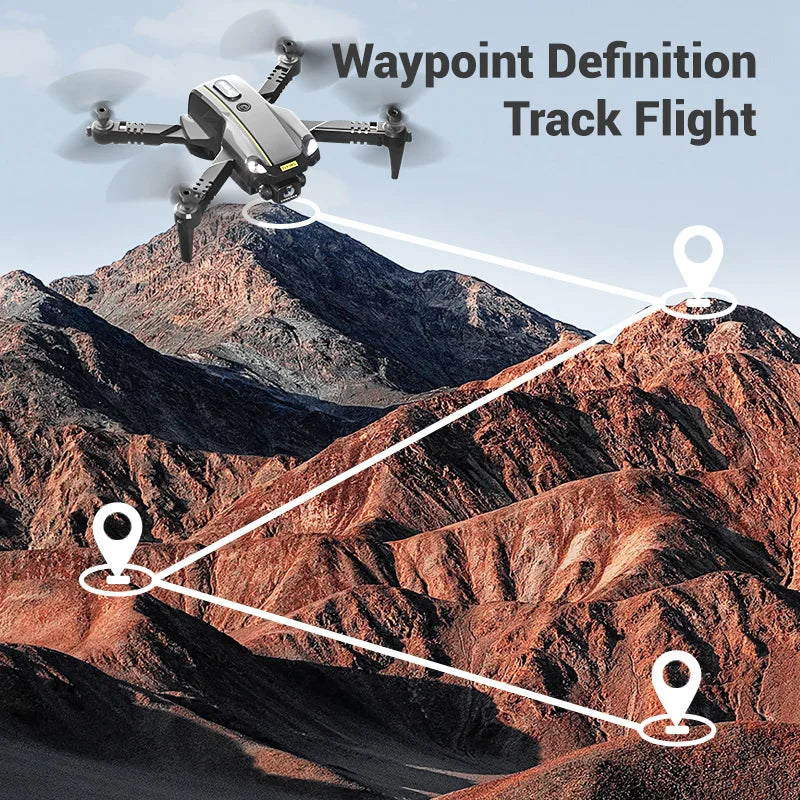 Mini Camera Drone with HD Optics - Foldable Beginner Quadcopter Tidesmit