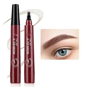 Four-Pronged Eyebrow Pencil - Smudge-Proof PMU Microblading Pen Permanent Makeup Machines 03 Tidesmit