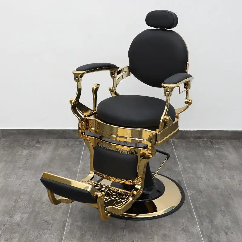 Professional Reclining Barber Chair for Hair Cutting and Shaving Massage Chairs Tidesmit