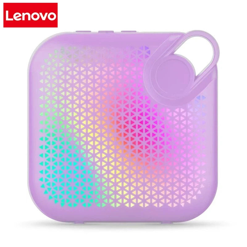 Lenovo Bluetooth Speaker HIFI Speakers Soundbar Portable Bluetooth5.0 Wireless Soundbar 500mAh Battery For Outdoor Indoor Sports