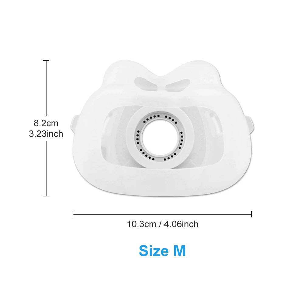 2/1pc CPAP Face Mask for AirFit F40 Auto CPAP Machine Sleep Apnea Nasal Mask Anti Snoring Apnea Replacement Mask Accessories New
