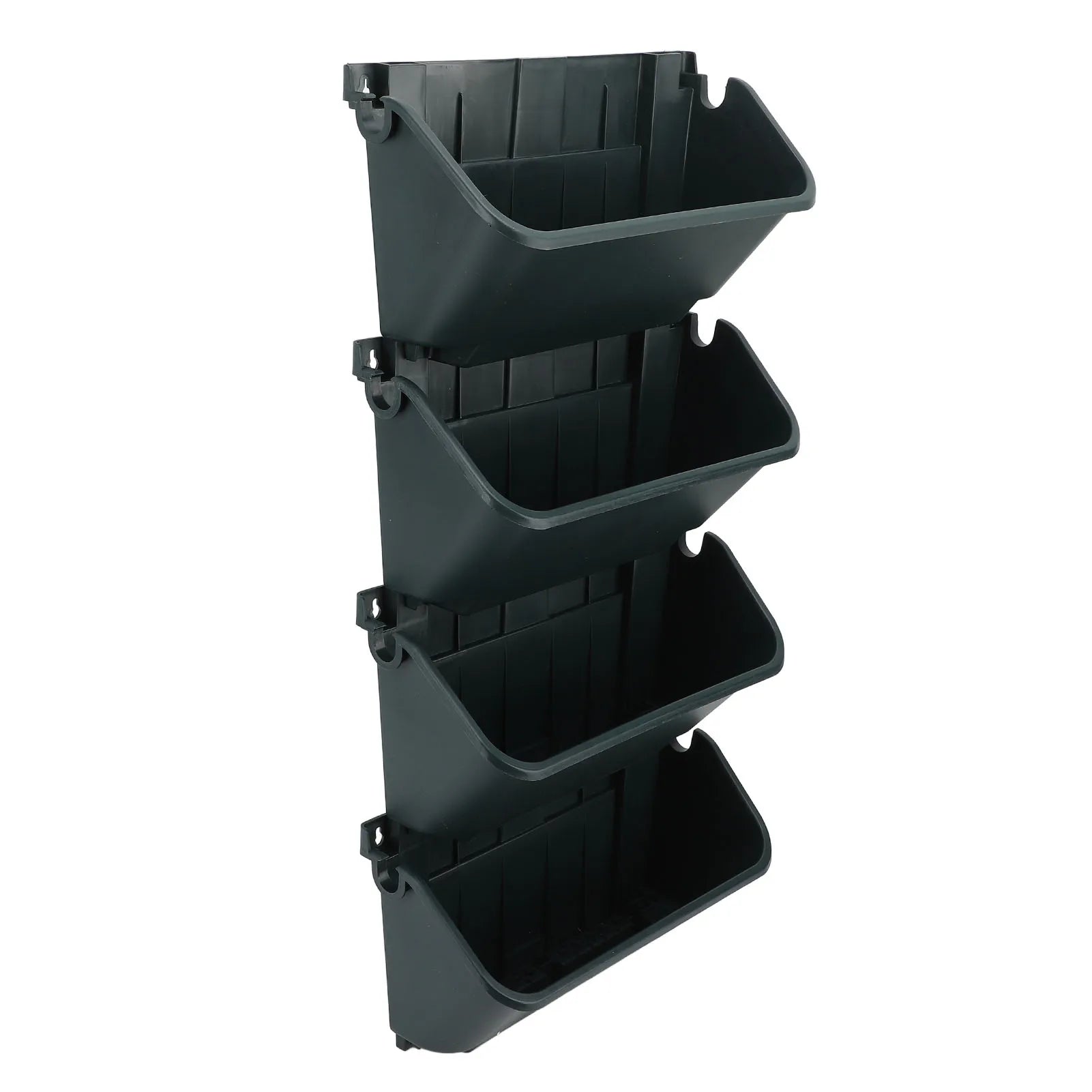 4 Pots Vertical Garden Wall Planter For Growing Flowers/Vegetables Or Other Different Kinds Of Plants Breathable/Space-Saving