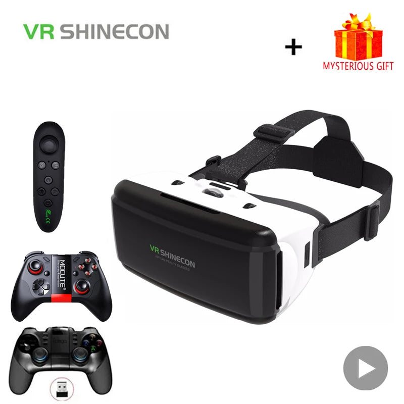 VR Headset for Smartphones | 3D Immersive Reality Smart Glasses Tidesmit