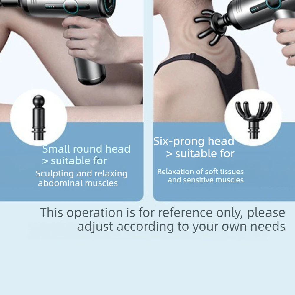 Tidesmit Muscle Massage Gun: Deep Tissue Percussive Therapy Device Fascia Gun Tidesmit